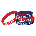 Amscan MLB Rubber Bracelets - 12ct.