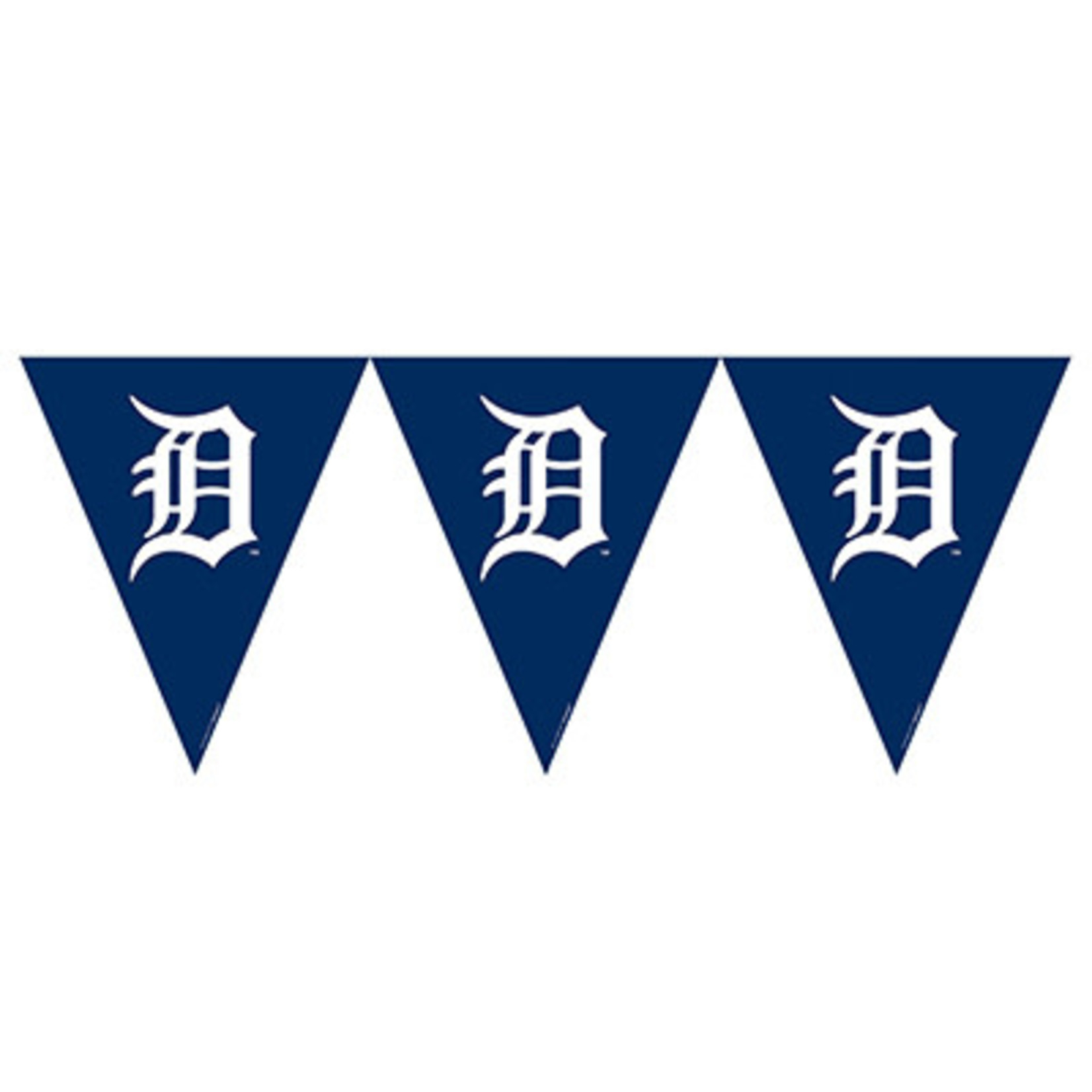 Amscan Detroit Tigers Pennant Banner - 12ft.