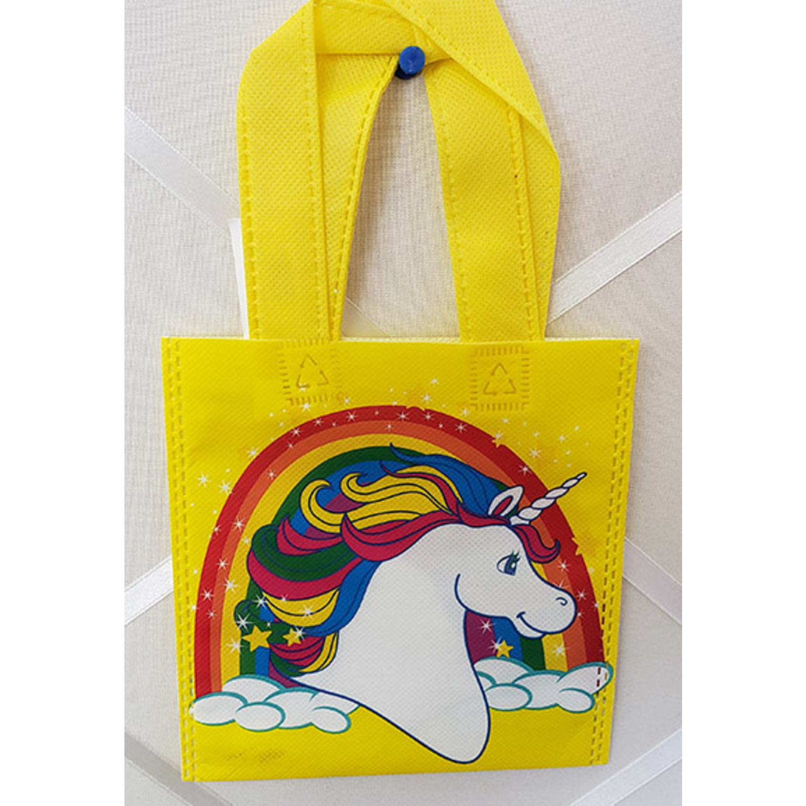 Yellow Unicorn Mini Tote Bag - 1ct.
