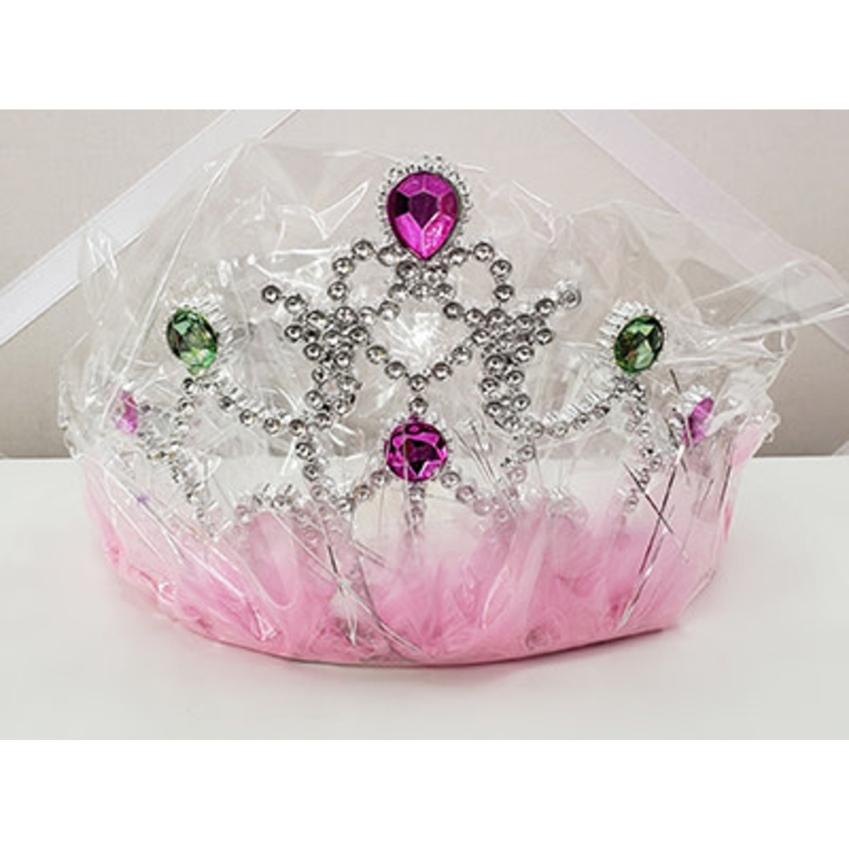 Pink Princess Tiara w/ Jewels - 1ct.