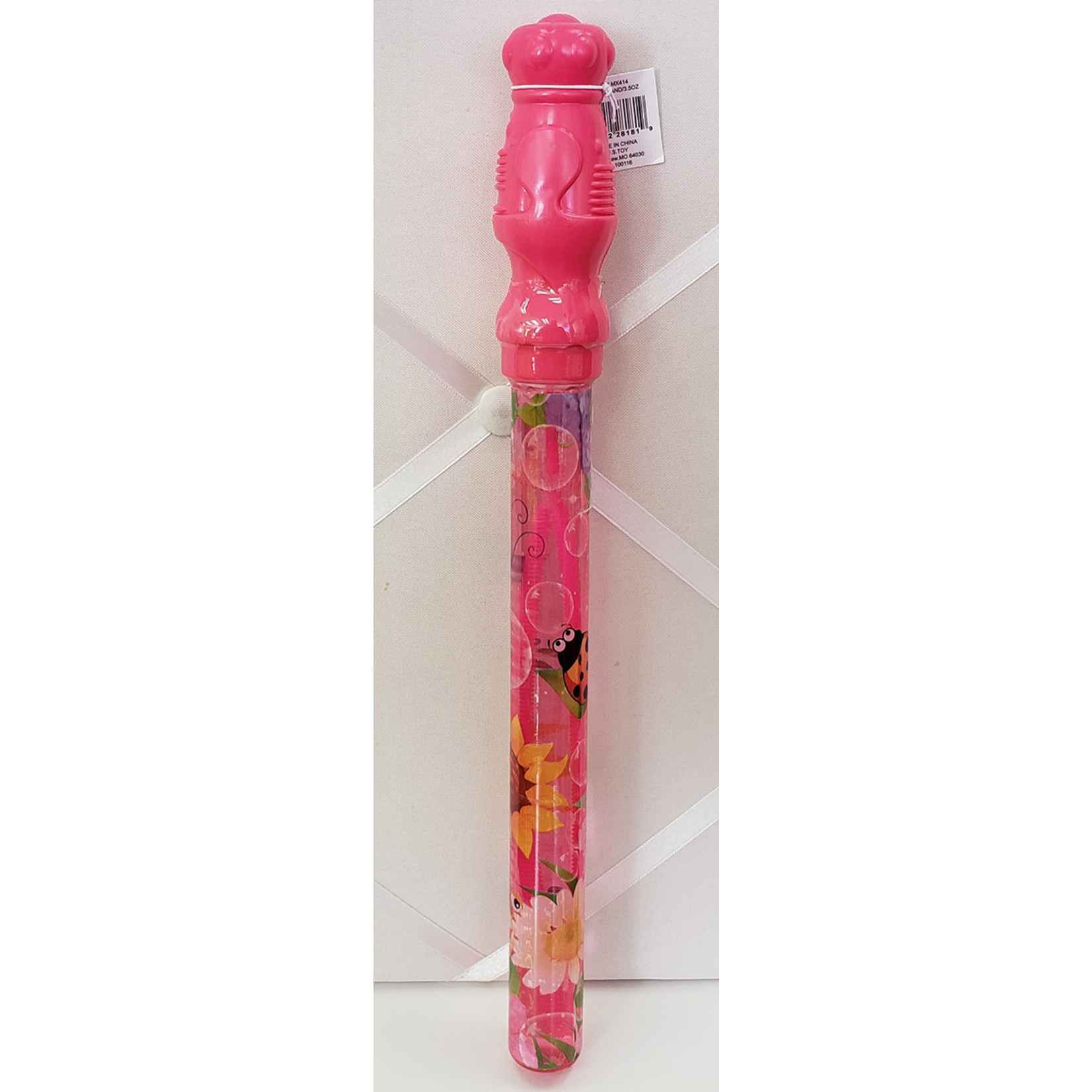 us toy Pink Bubble Wand - 3.5oz