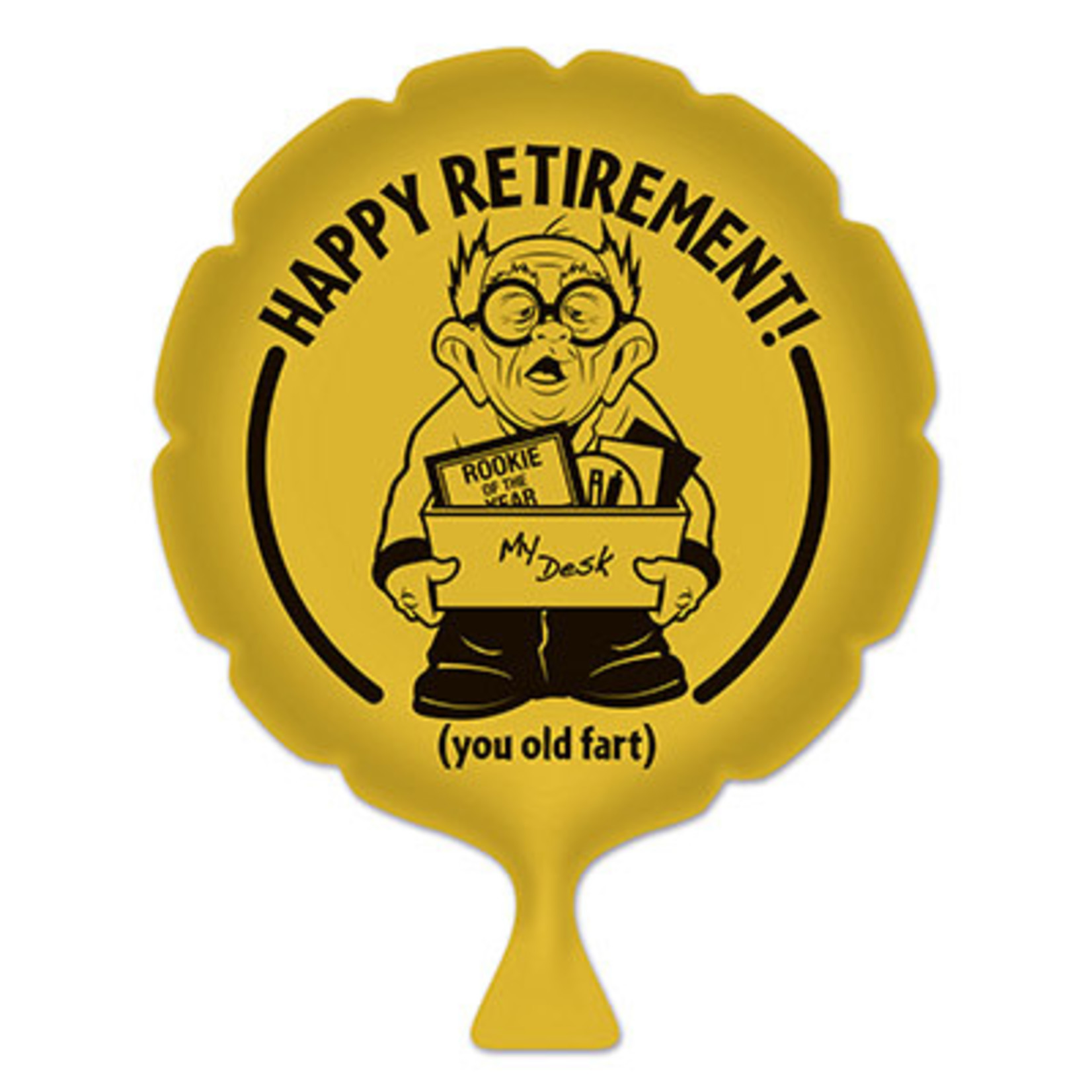 Beistle Happy Retirement! Whoopee Cushion