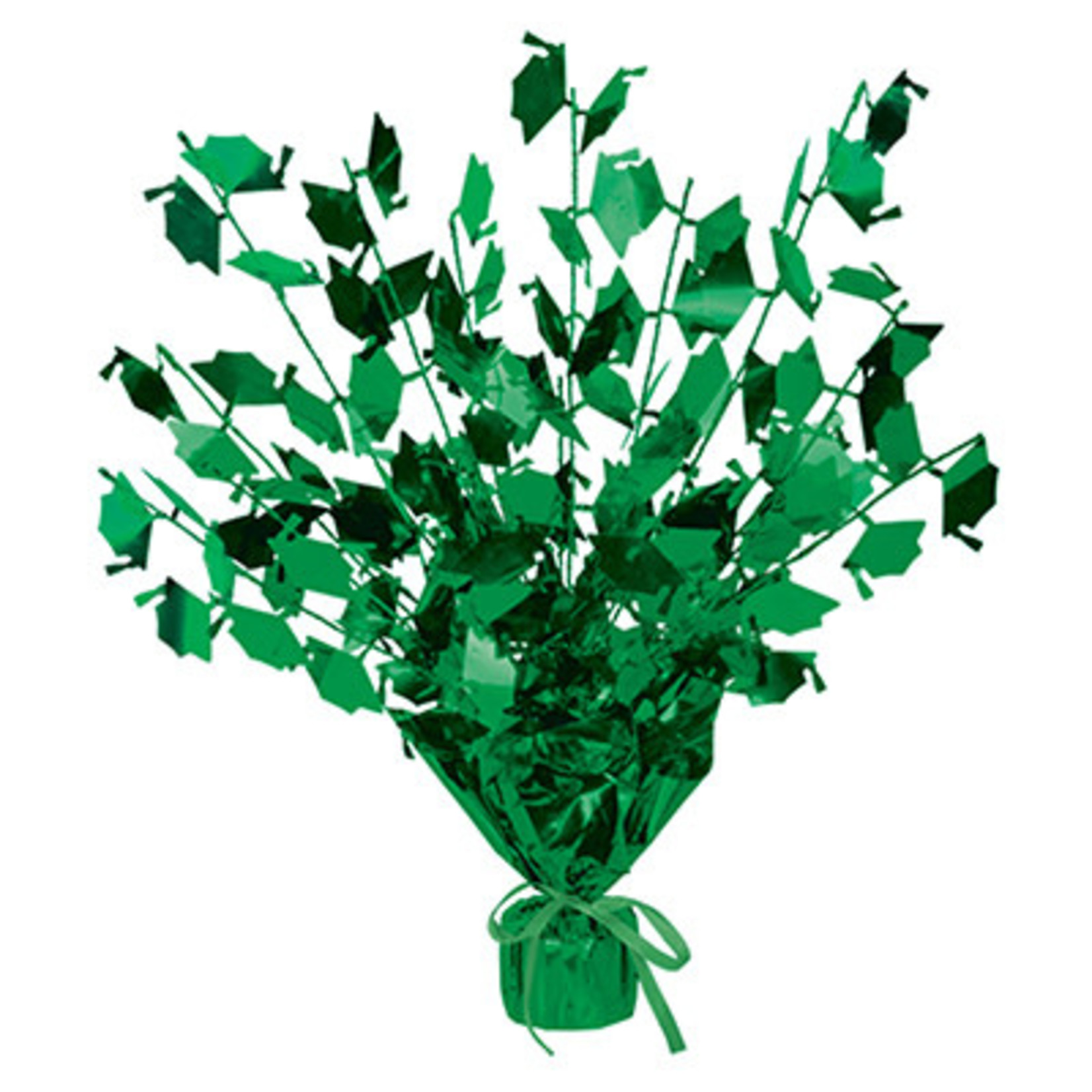 Beistle 15" Green Graduation Cap Burst Centerpiece - 1ct.