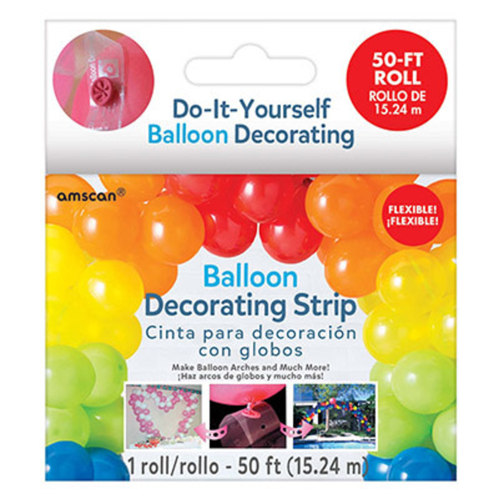 Amscan Balloon Decorating Strip - 50ft.