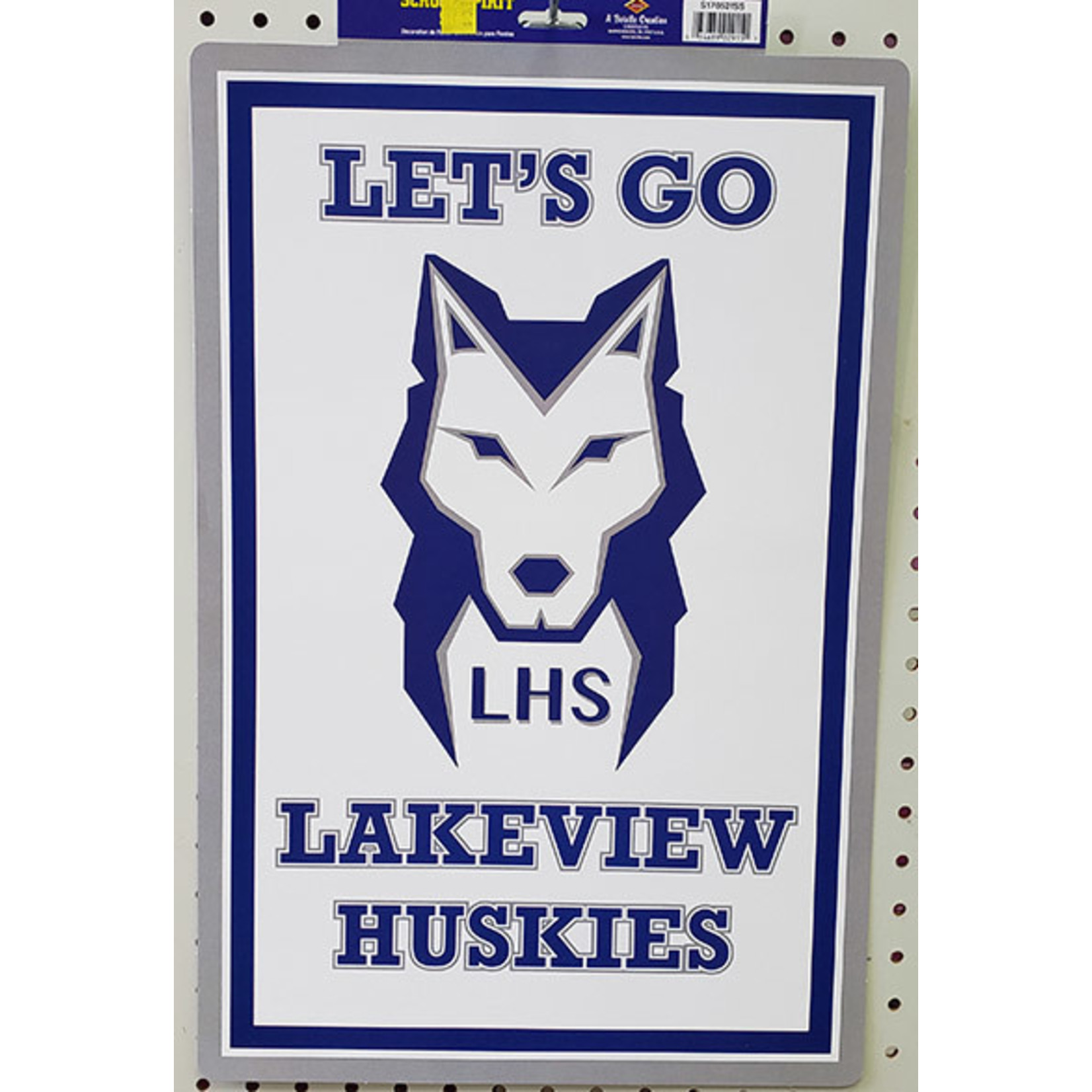 Beistle Lakeview High School Spirit Sign - 1ct.
