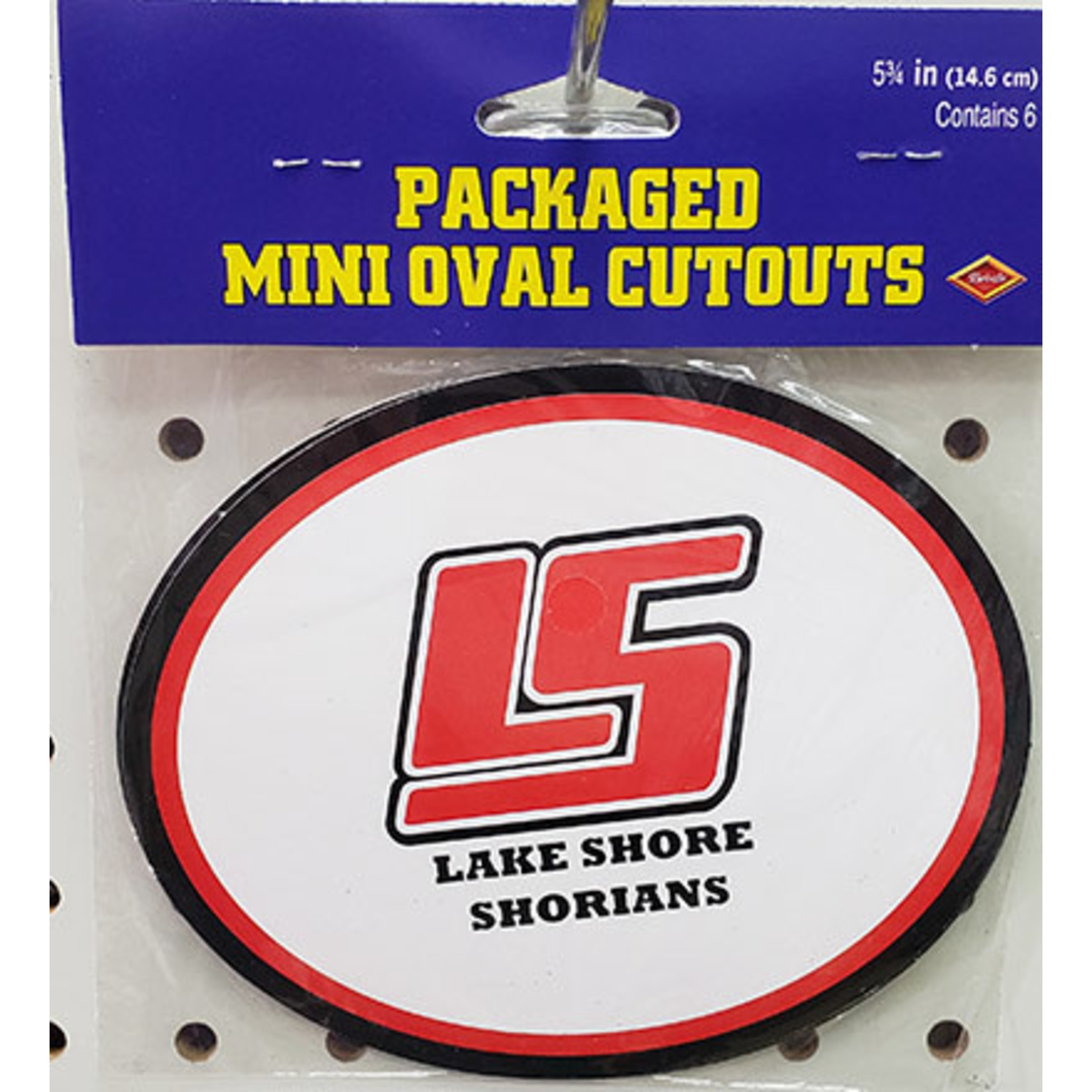 Beistle Lake Shore Mini Oval Cutouts - 6ct.