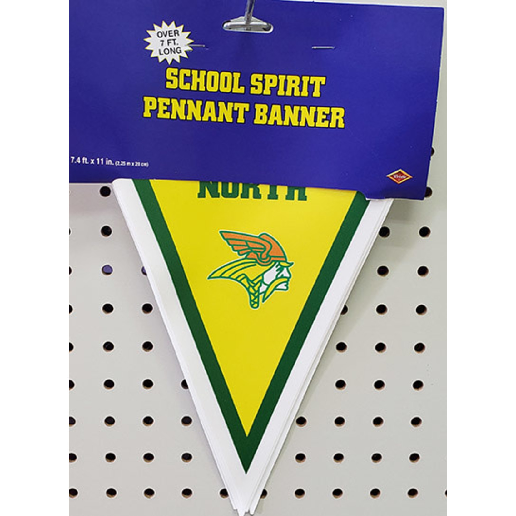 Beistle Grosse Pointe North  Pennant Banner - 7ft.