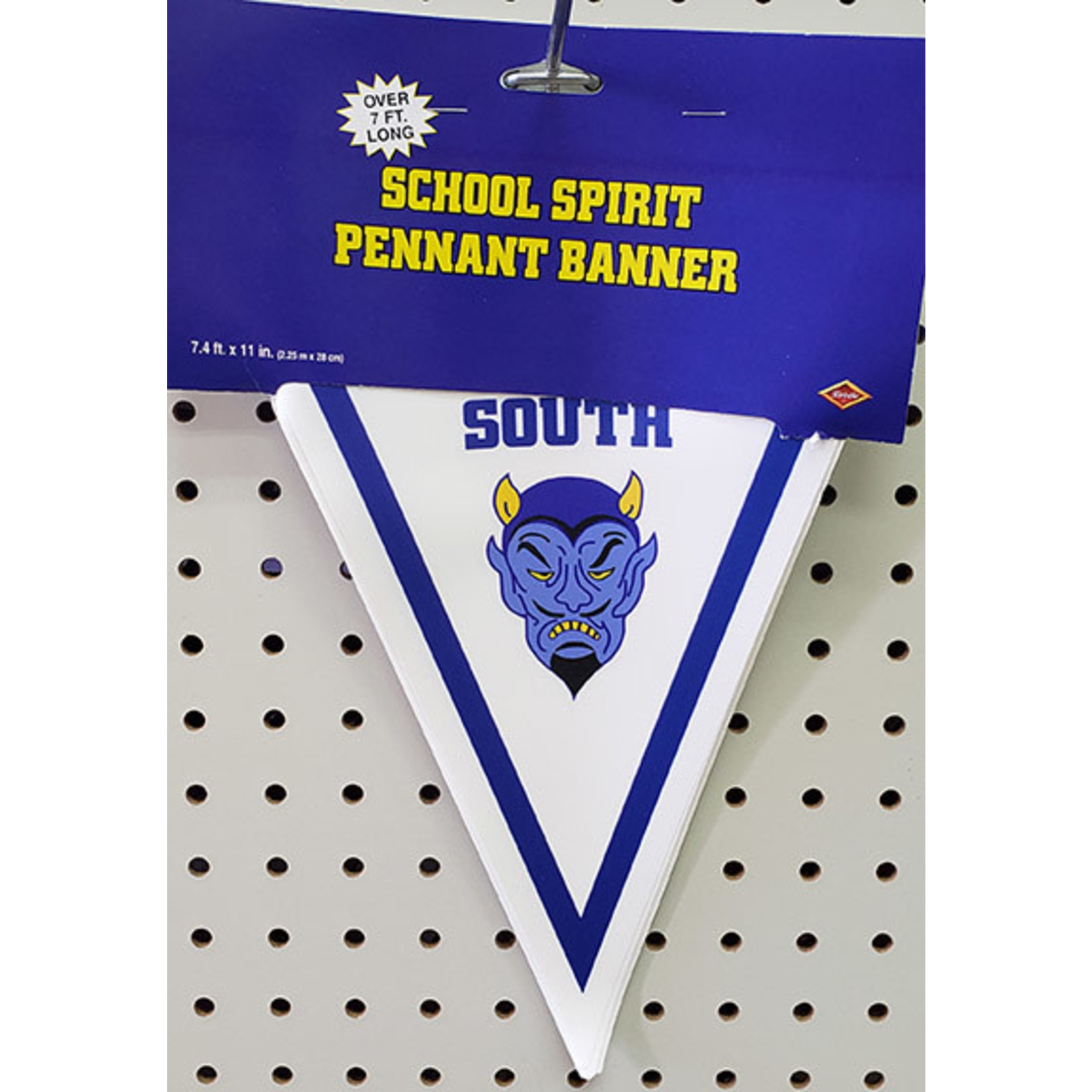 Beistle Grosse Pointe South Pennant Banner - 7ft.