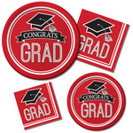 Red Grad Decor