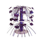 Creative Converting 9" Purple Grad Mini Cascade Centerpiece - 1ct.