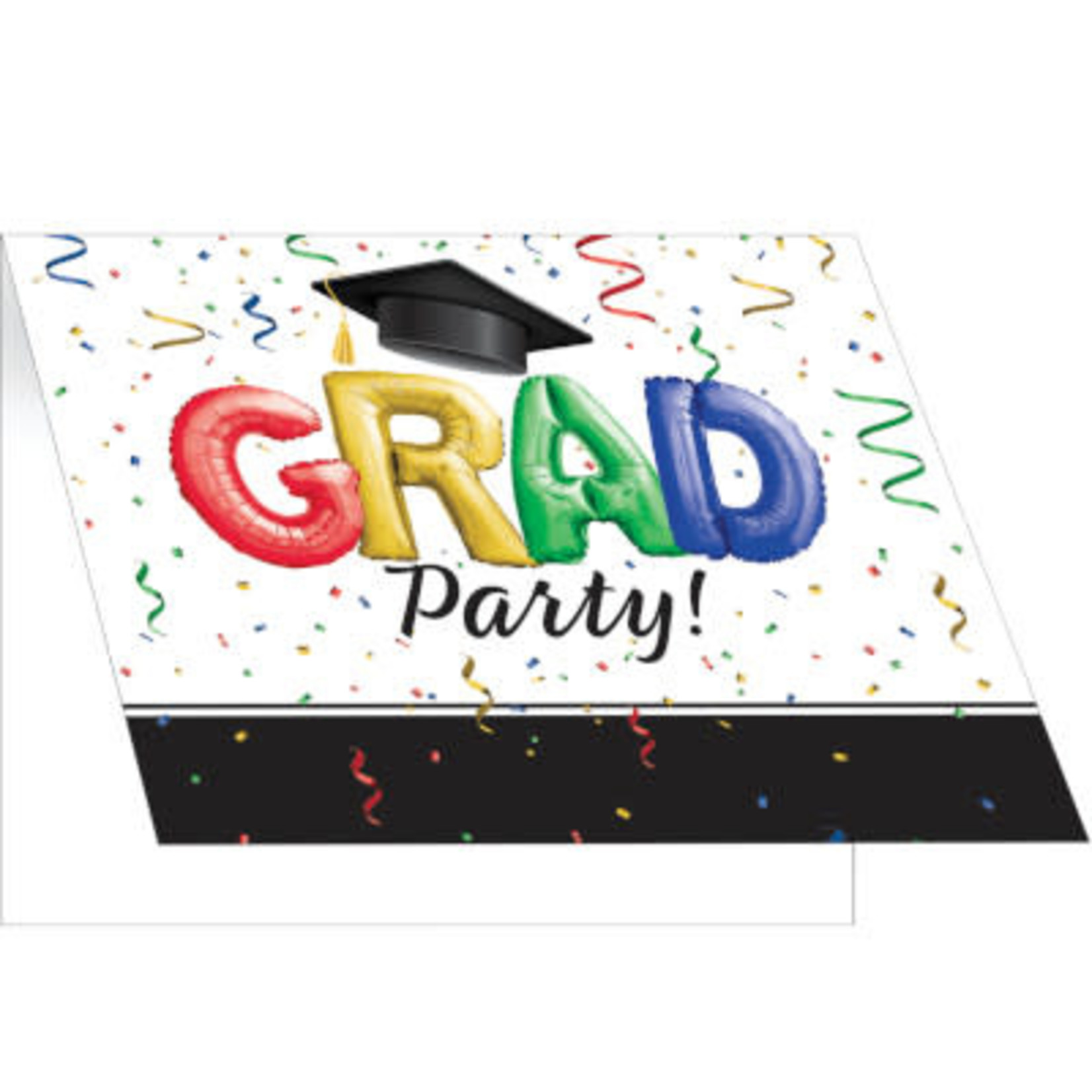 creative converting #1 Grad Party Invitations - 25ct.