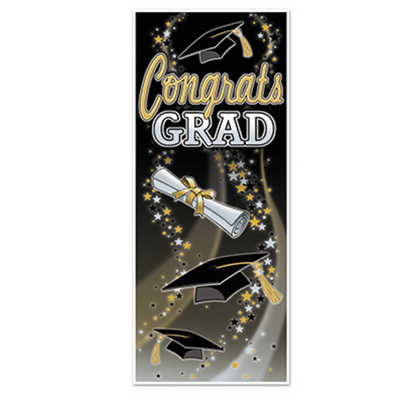 Beistle Congrats Grad Door Banner - 6ft.