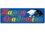 Beistle Happy Graduation Banner - 5ft.