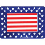 Creative Converting Patriotic Flag Tray - 12" x 16"