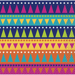 unique Boho Fiesta Bev. Napkins - 24ct.