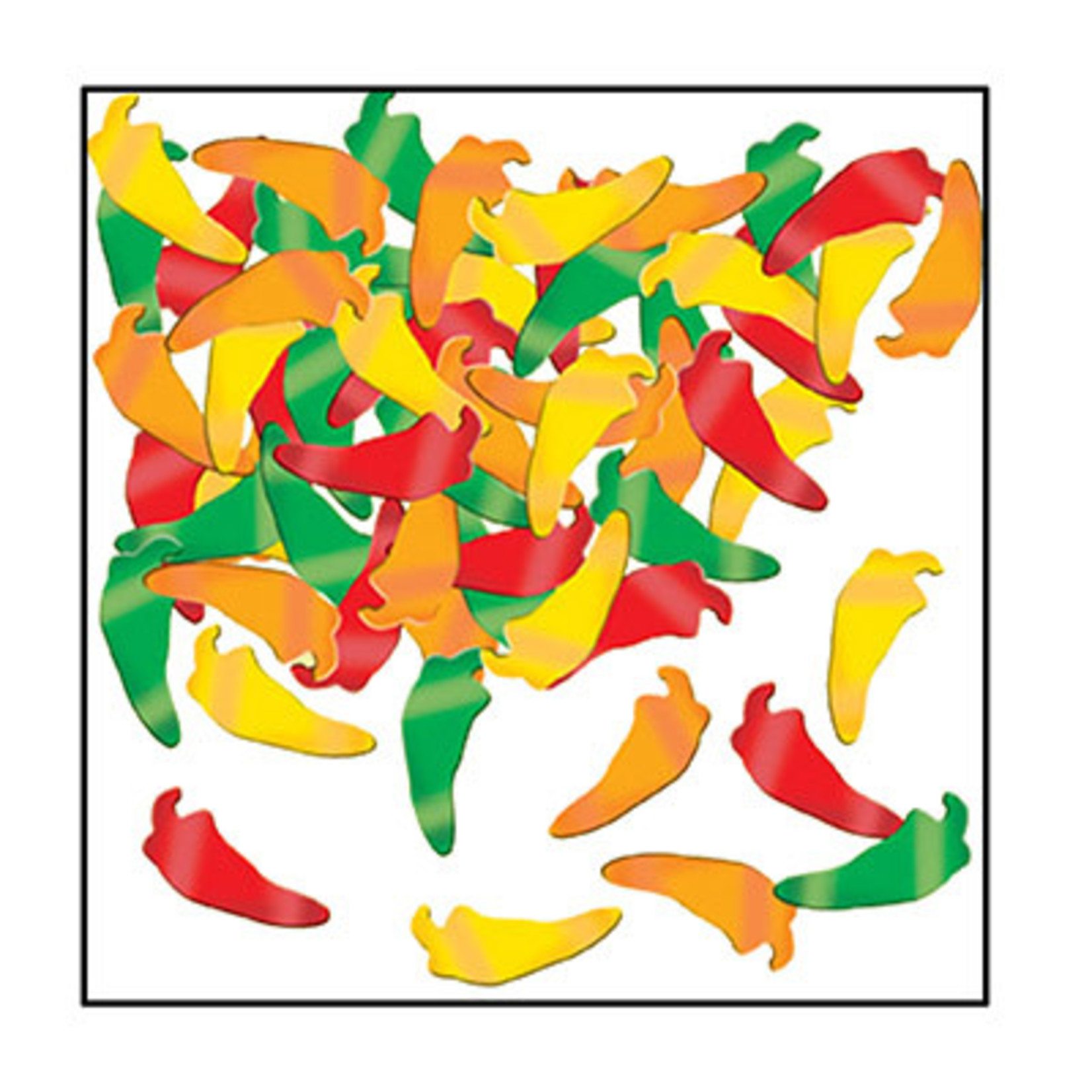 Beistle Chili Peppers Confetti