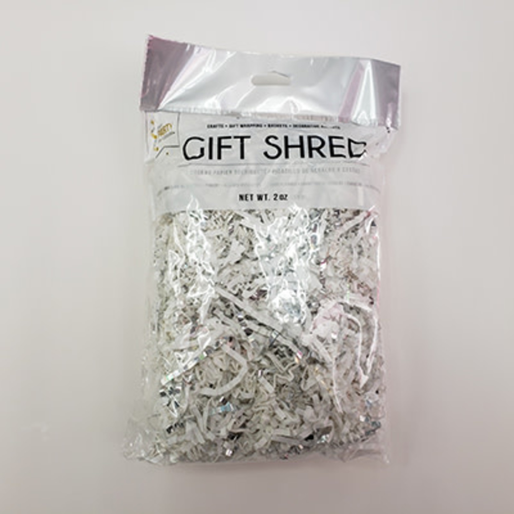 forum White & Silver Gift Shreds - 2oz