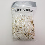 forum White/Gold Gift Shreds - 2oz