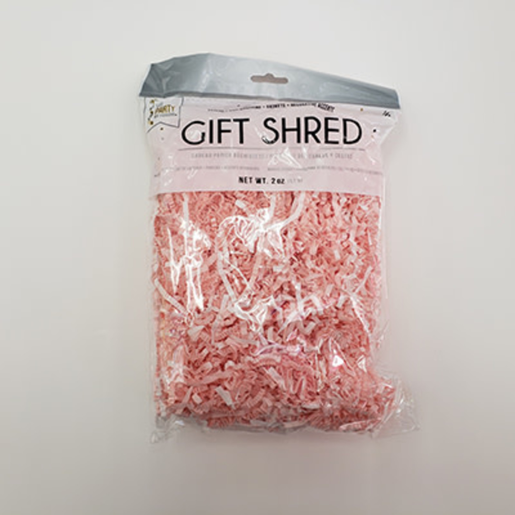 SKD Party by Forum Pink/White Gift Shred - 2oz
