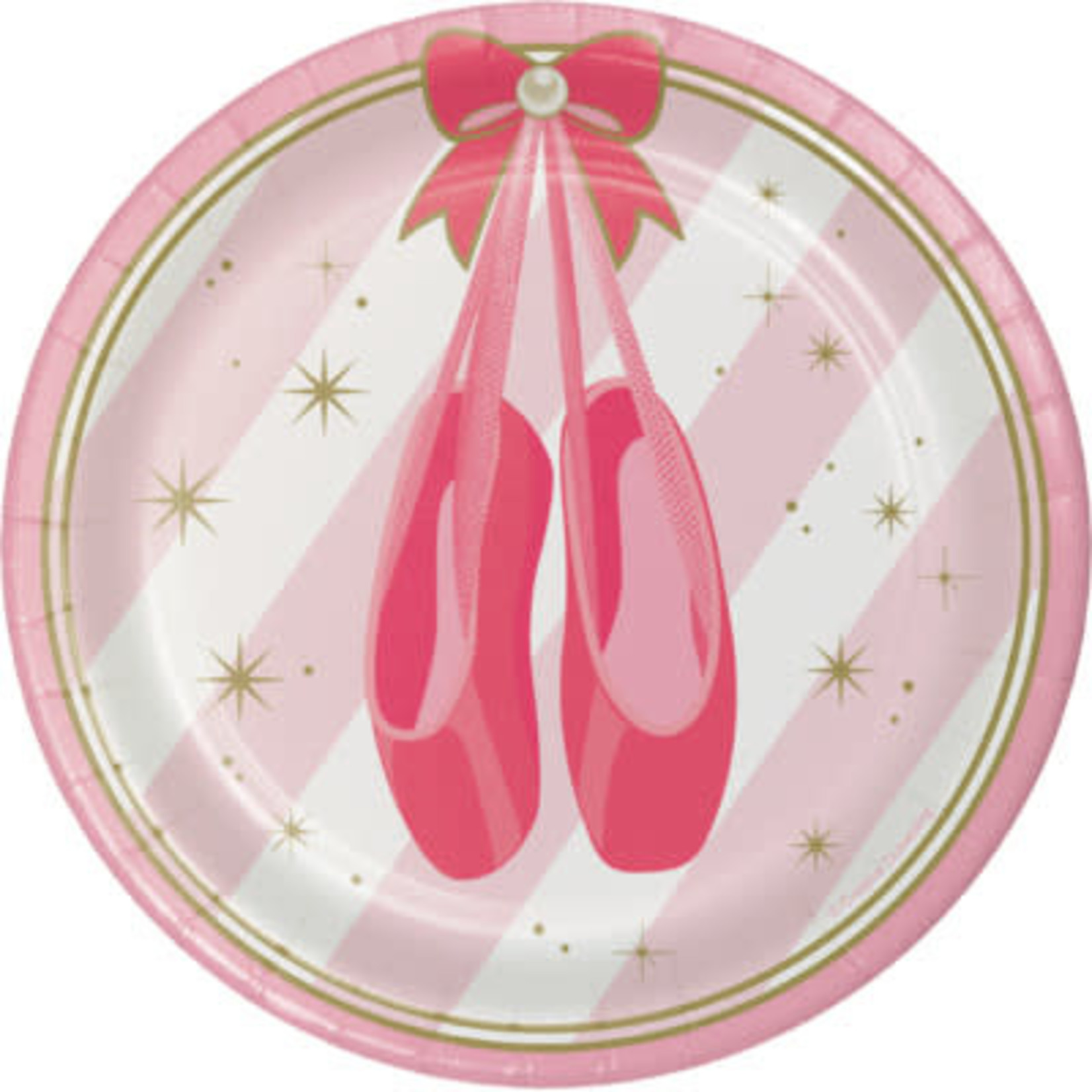 Creative Converting Twinkle Toes 7" Plates - 8ct.