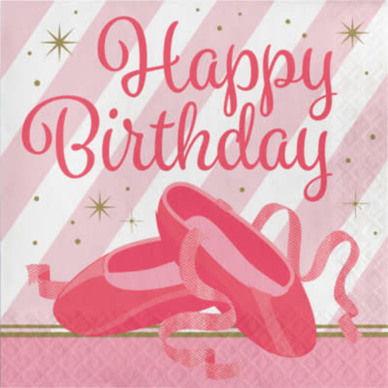 Creative Converting Twinkle Toes Birthday Lun. Napkins - 16ct.