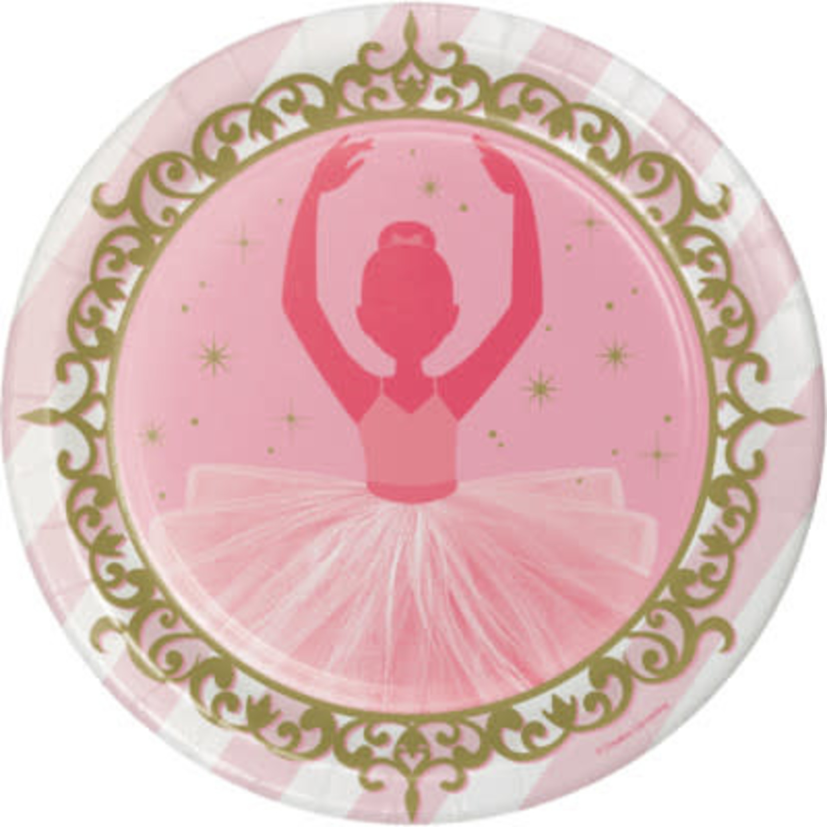 Creative Converting Twinkle Toes 9" Plates - 8ct.