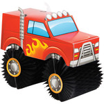 Creative Converting Monster Truck Rally 3D Centerpiece - 1ct.