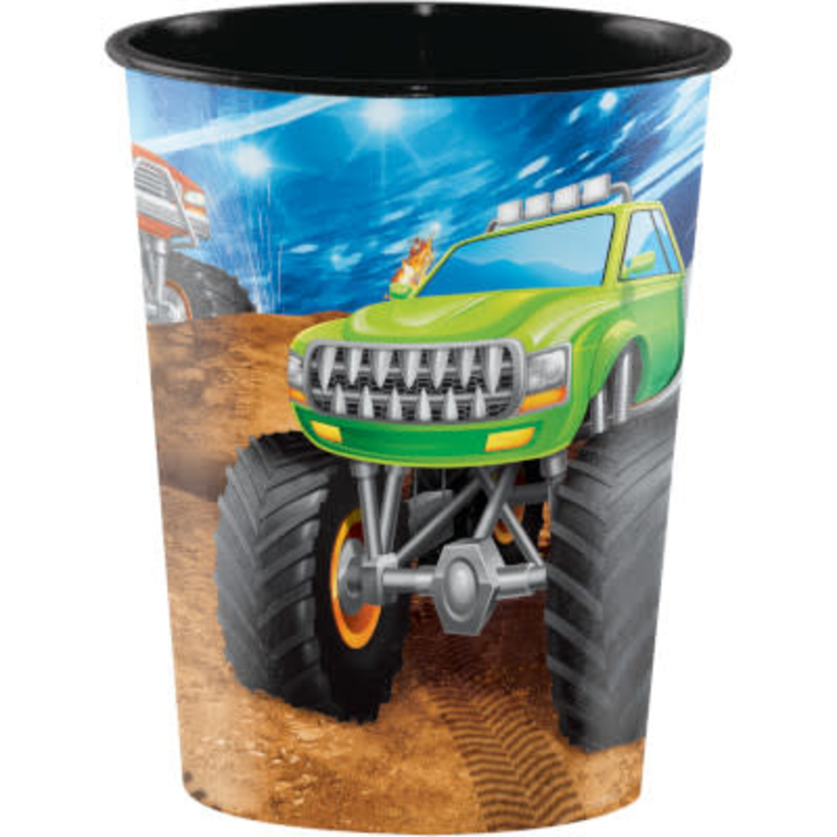 Creative Converting Monster Truck Rally 16oz Cup - 1ct.