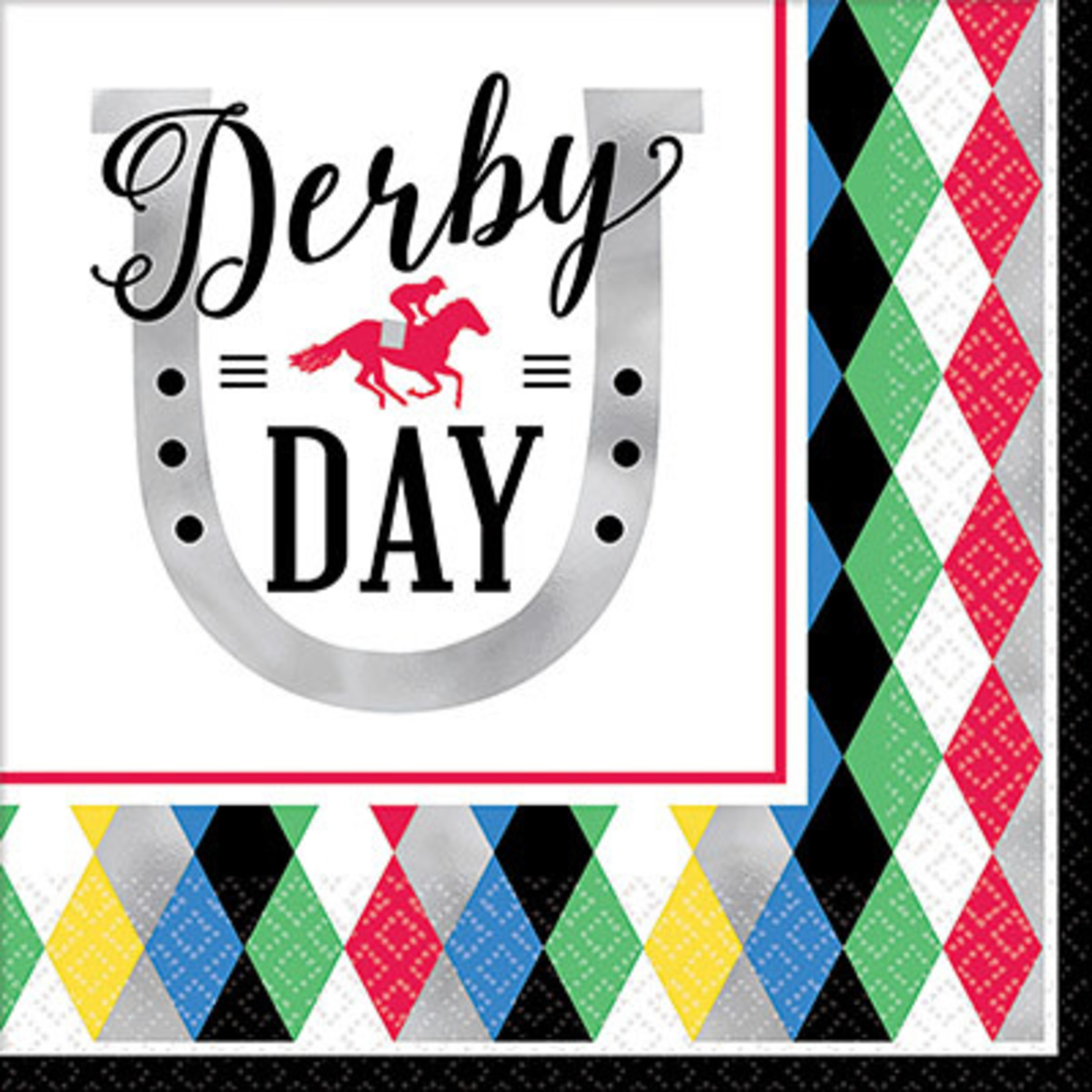 Amscan Derby Day Lun. Napkins - 16ct.