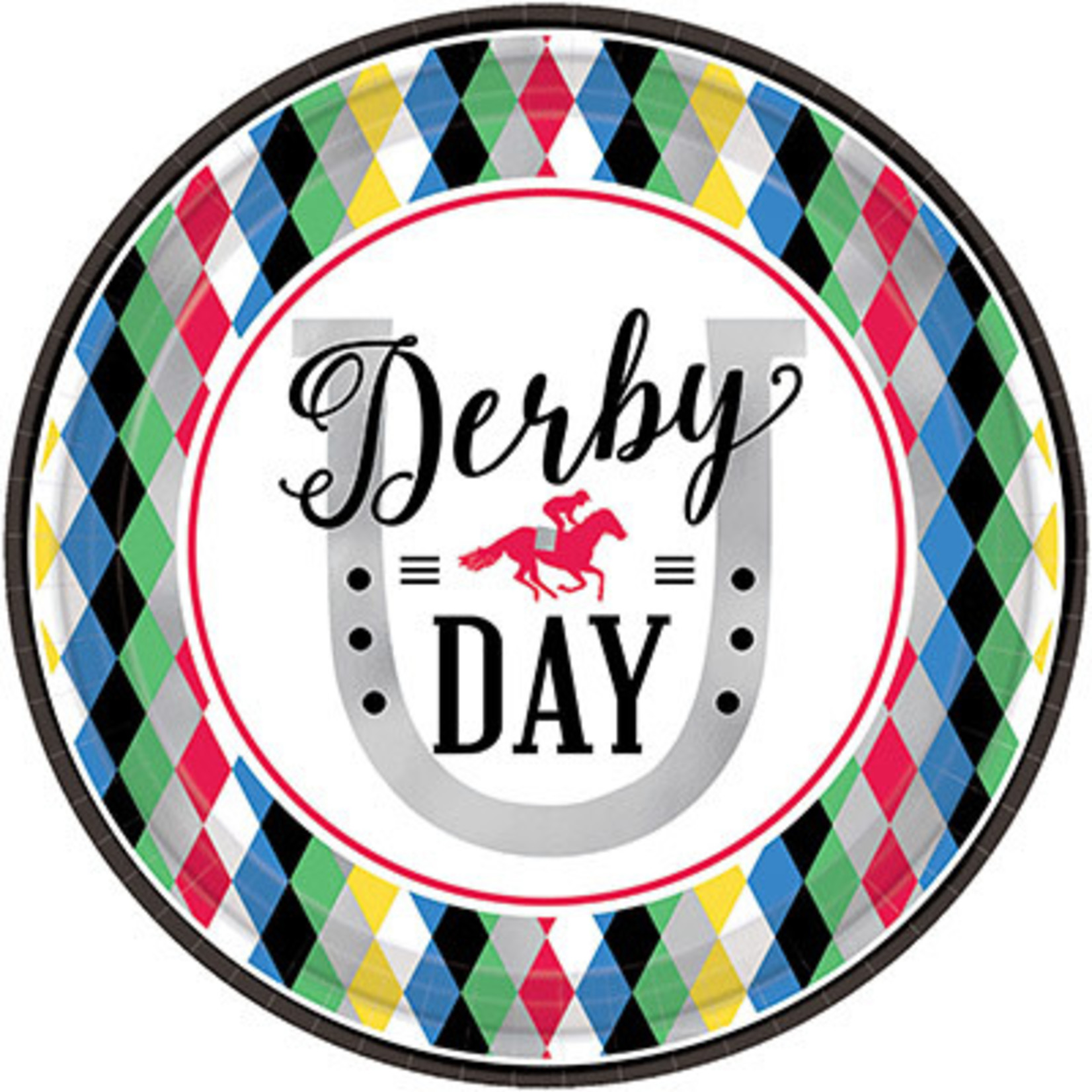 Amscan Derby Day 9" Plates - 8ct.