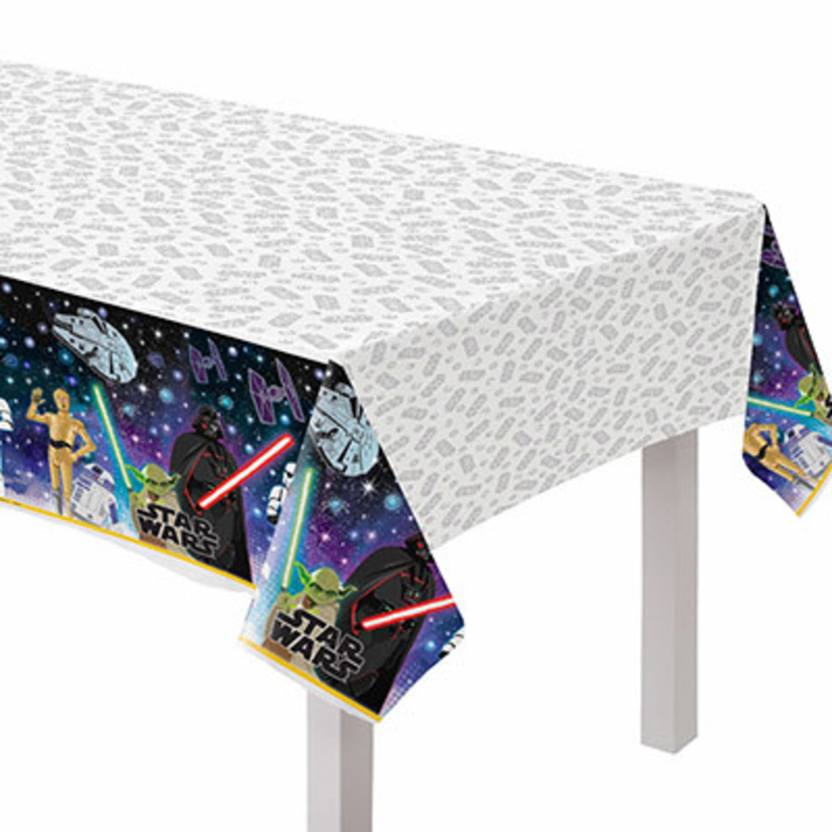 Amscan Star Wars Galaxy Tablecover - 54" x 96"