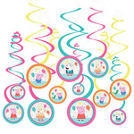 Amscan Peppa Pig Swirls - 12ct.