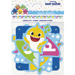 unique Baby Shark Birthday Banner - 6ft.