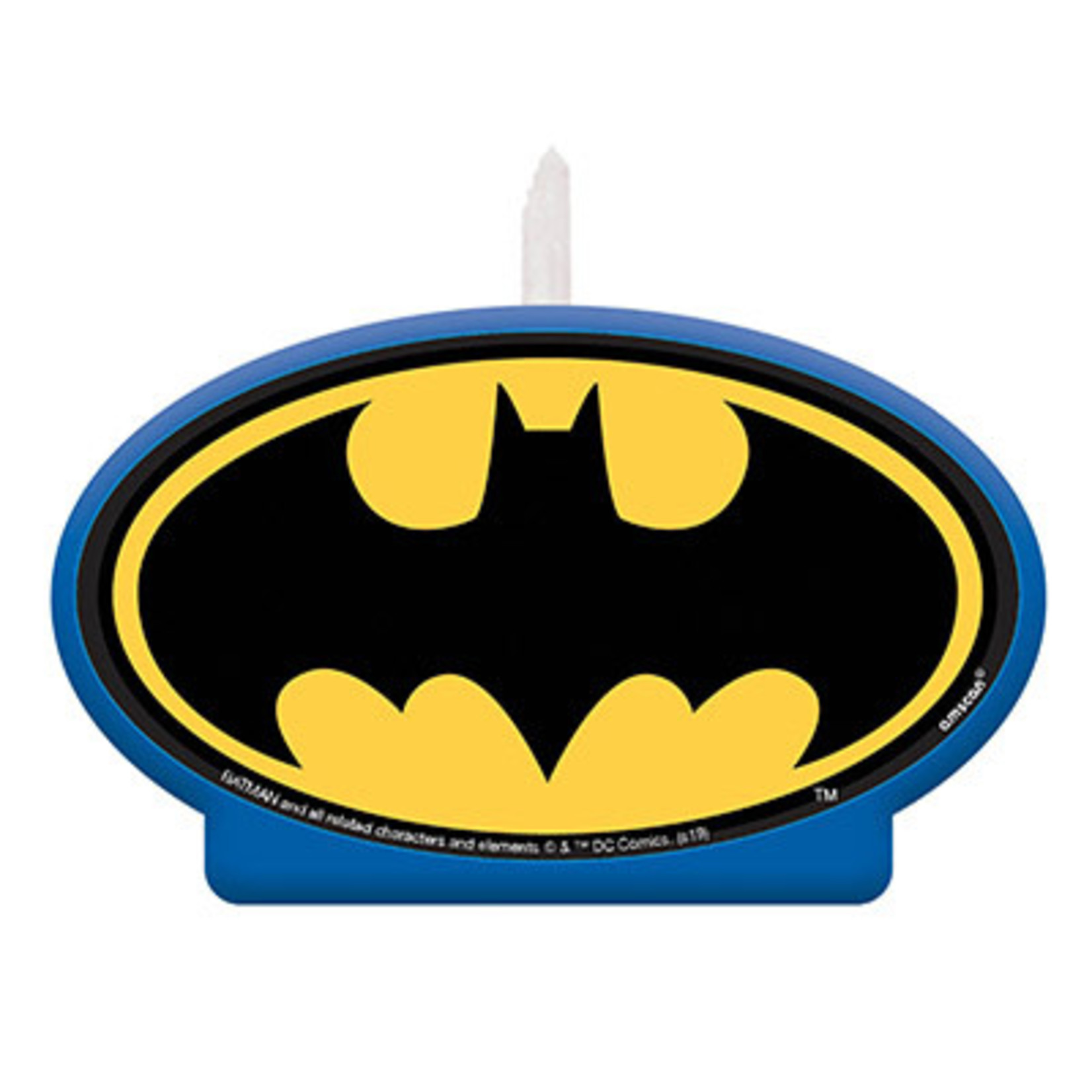 Amscan JL: Batman Logo Candle - 1ct.