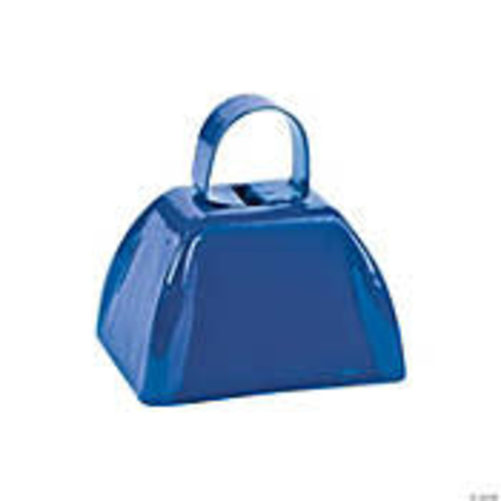 RHODE ISLAND NOVELTY Blue Metal Cowbell - 1ct.