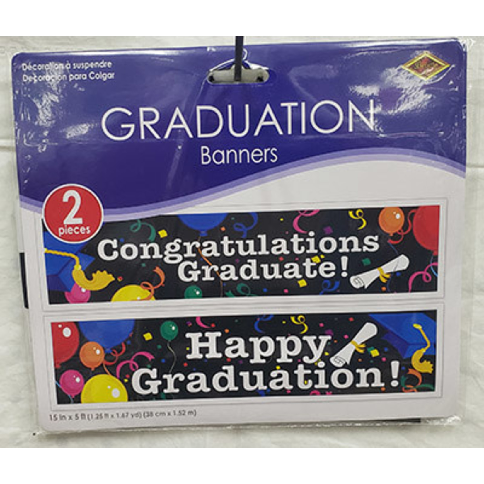 Beistle Graduation Banners - 5ft.
