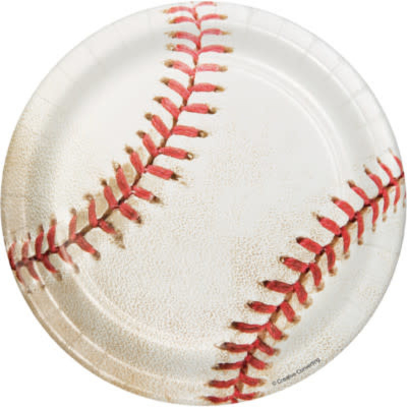 Creative Converting 7" Baseball Plates - 8ct.
