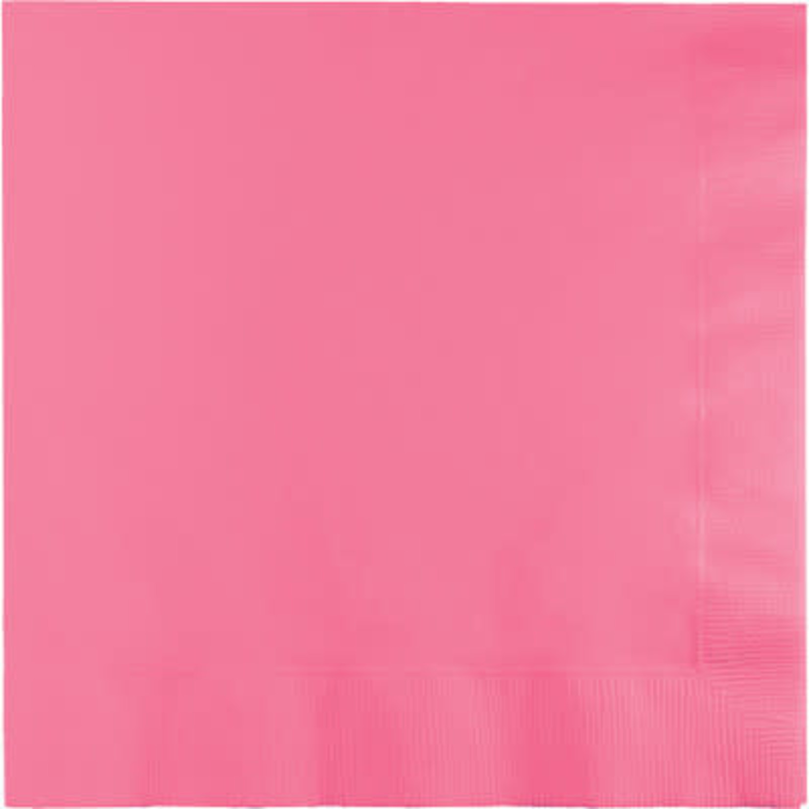 Touch of Color Candy Pink 3-Ply Dinner Napkins - 25ct.