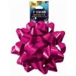 SKD Party by Forum 6" Hot Pink Star Bow - 1ct.