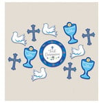 Amscan Blue Communion Day Cutouts - 12ct.