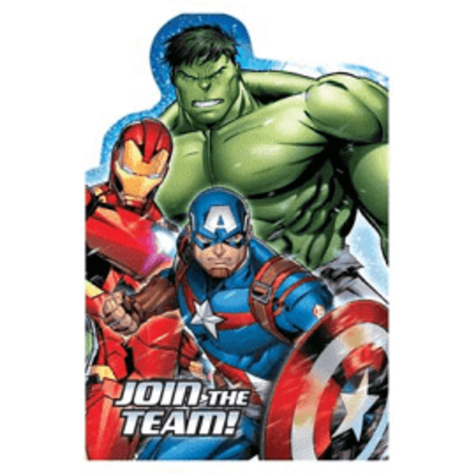 Amscan Marvel Avengers Invites - 8ct.