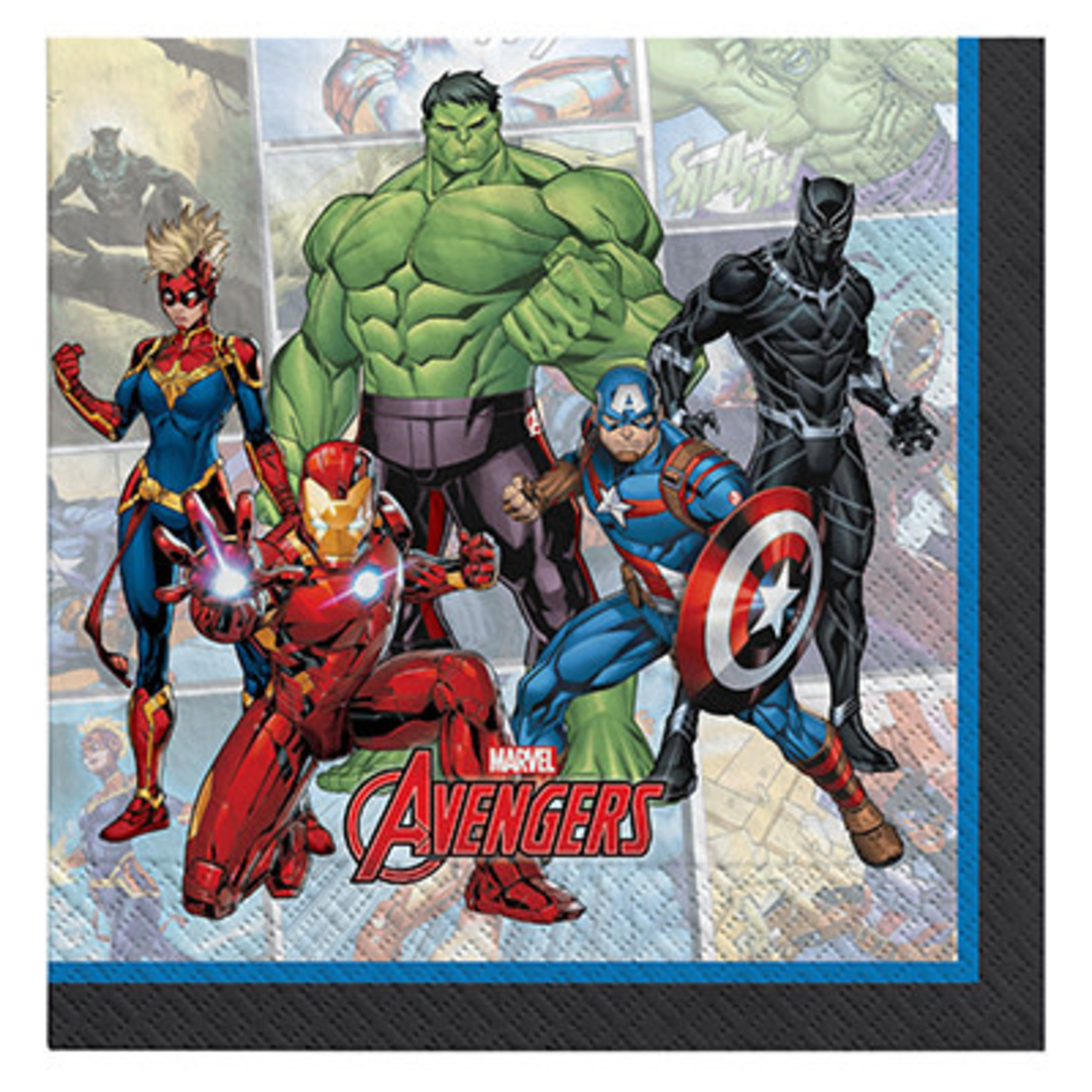 Amscan Marvel Avengers Powers Unite Lunch Napkins - 16ct.