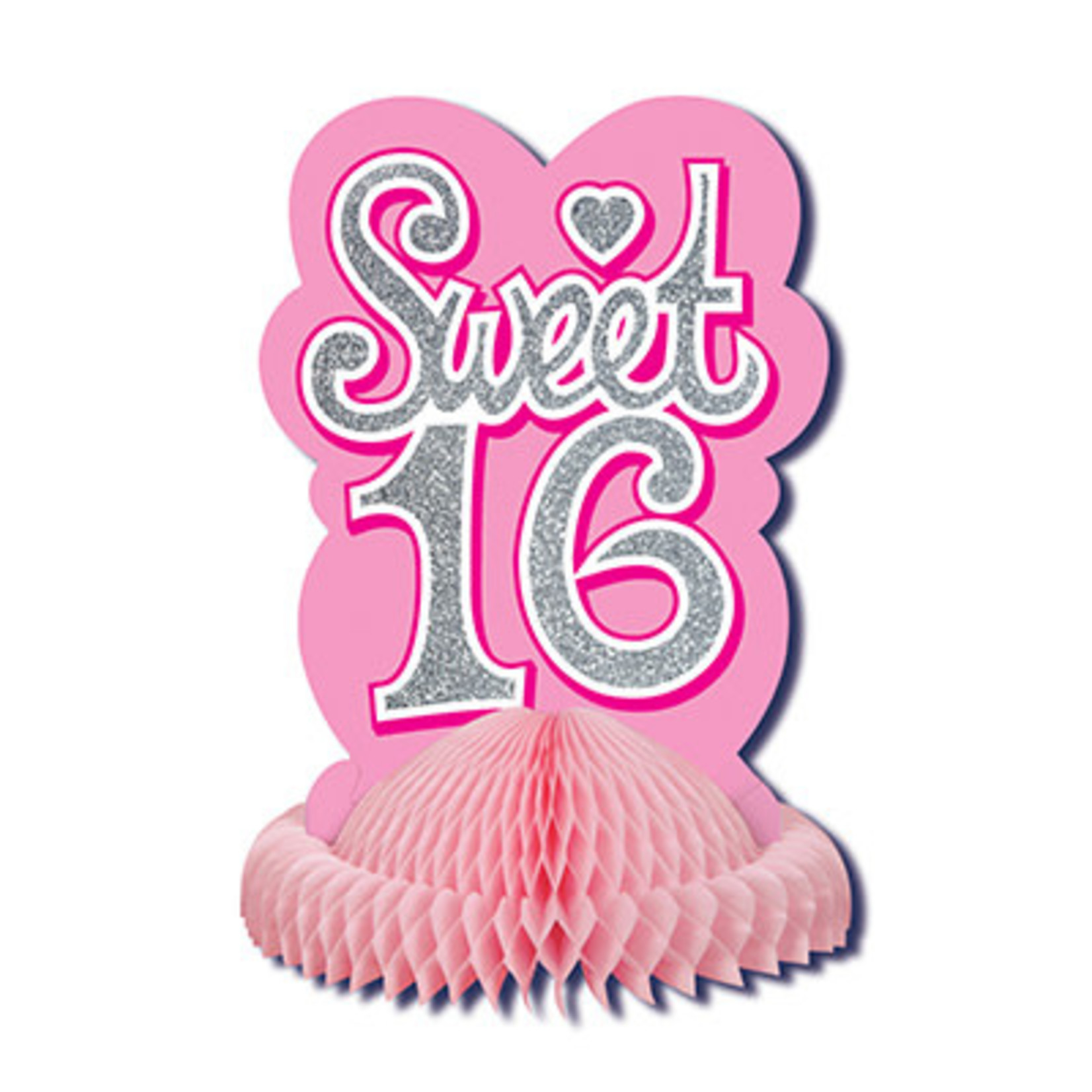 Beistle 10" Sweet 16 Centerpiece - 1ct.