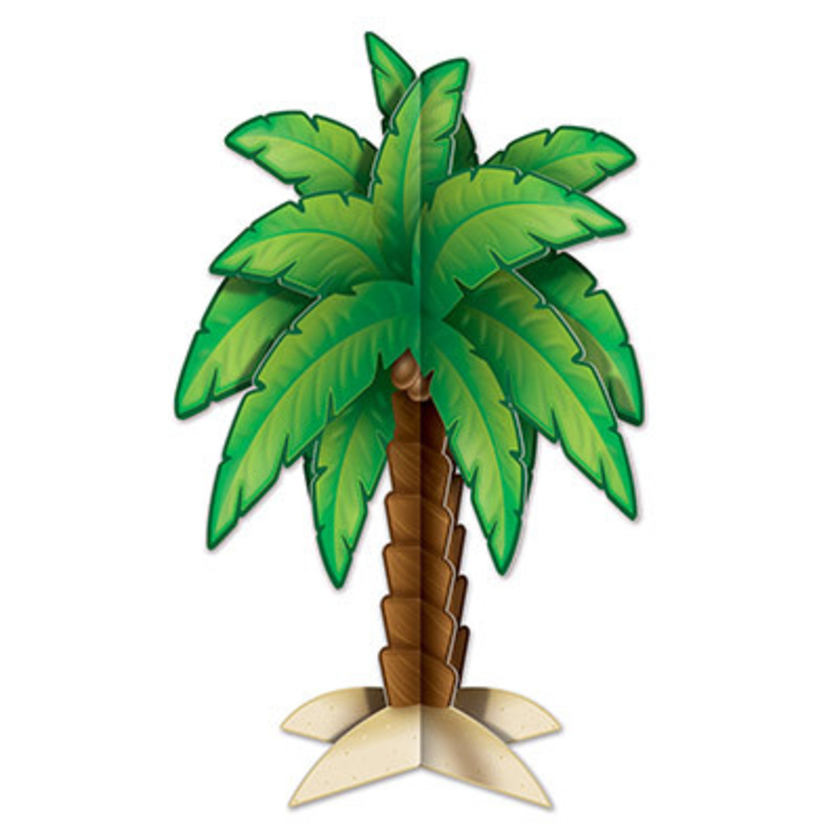 Beistle 11.75" 3-D Palm Tree Centerpiece - 1ct.