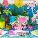 Luau/Summer Decor.