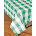 Havercamp Green Plaid Tablecover - 54" x 108"