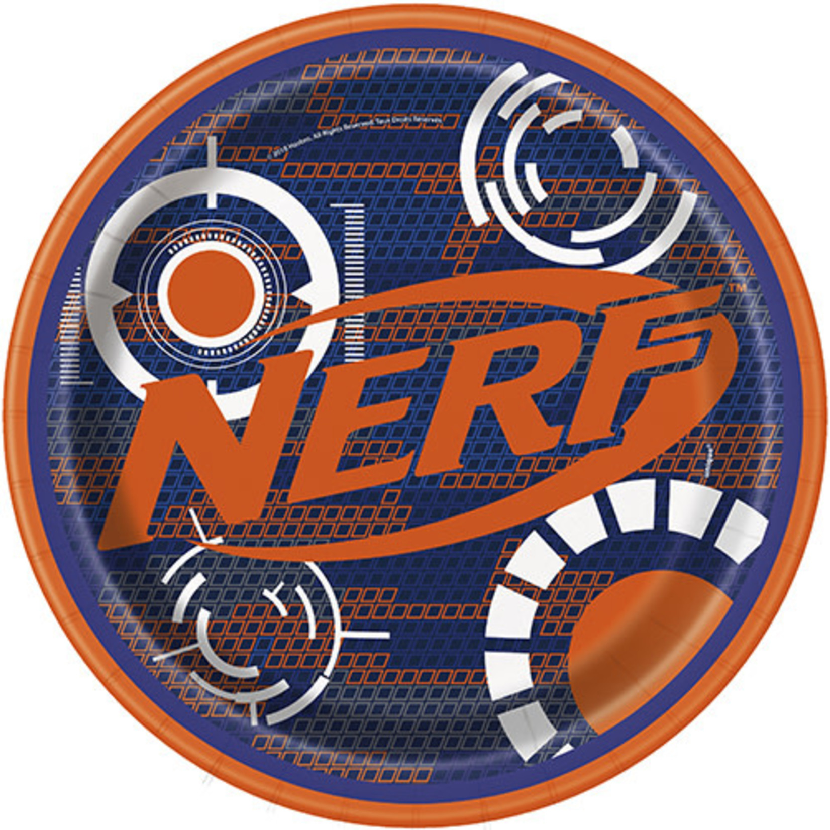 unique 9" Nerf Plates - 8ct.