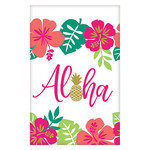 Amscan You Had Me At Aloha Tablecover - 54" x 102"