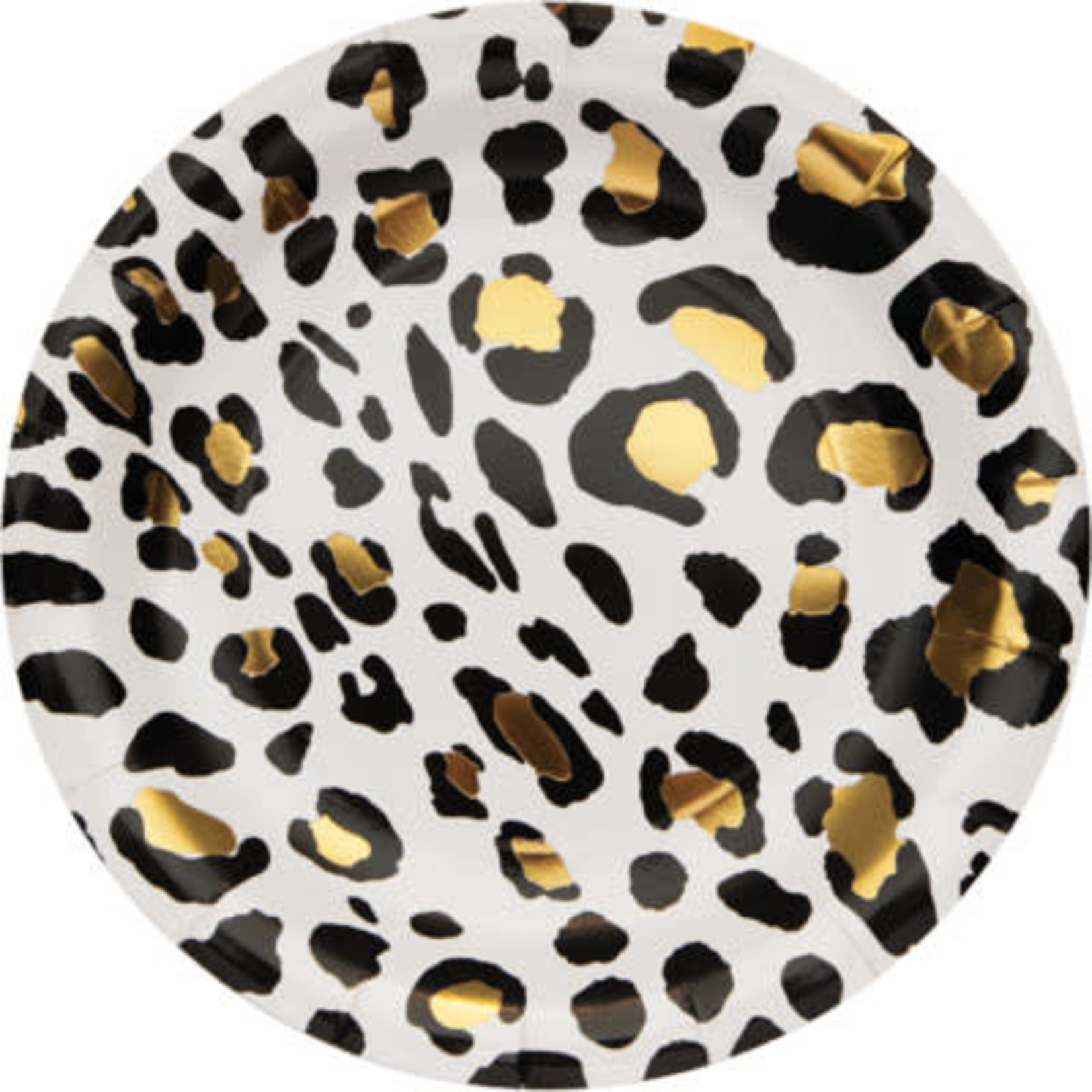 Creative Converting 9" Leopard Spotted Plates - 8ct.