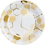 Creative Converting 7" Honeycomb Plates - 8ct.